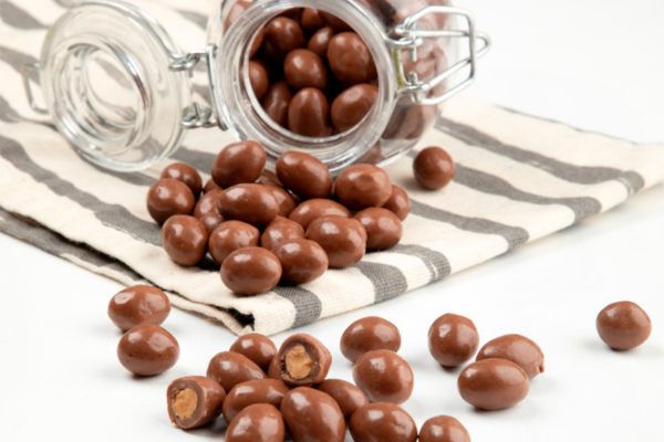 Toppings chocolate con maní