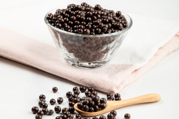 Toppings bolitas de cereal con chocolate