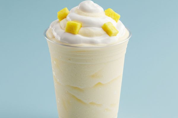 recetas de granizado Mixies piña colada con crema batida y ron