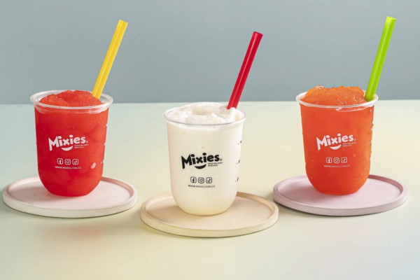 Granizados Mixies Bombom, Piña colada y Mandarina