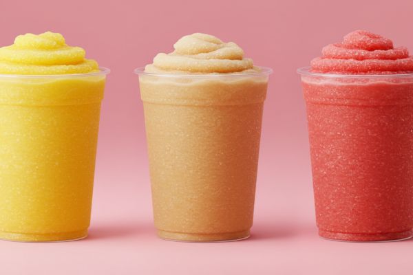 recetas de granizado de café, maracuyá y cereza Mixies